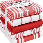 5 Pieces Assorted Kitchen Towels with Hanging Loop