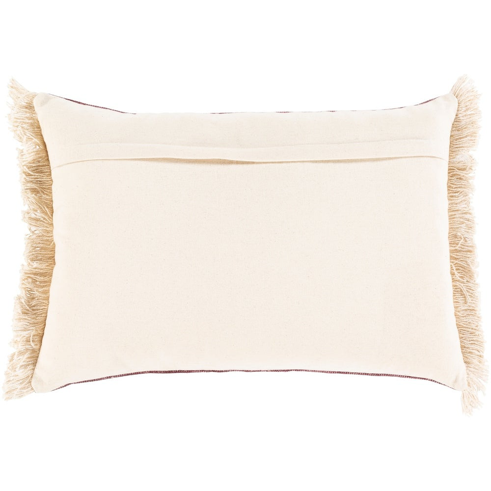 Zeba Block Print Bohemian 22x14-inch Lumbar Throw Pillow