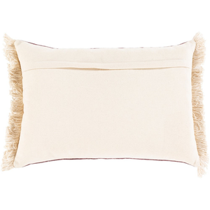 Zeba Block Print Bohemian 22x14-inch Lumbar Throw Pillow
