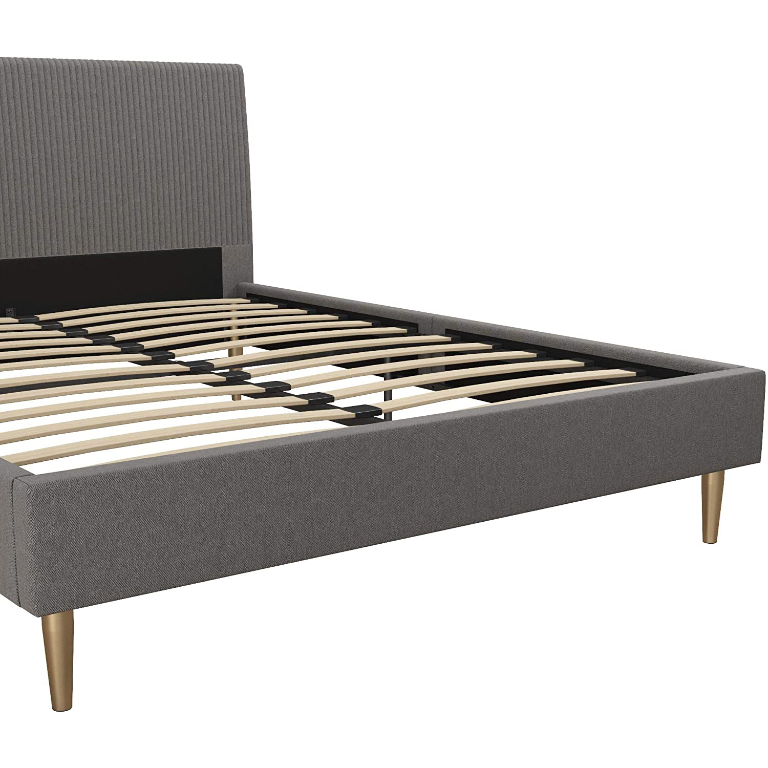 Upholstered Modern Platform Bed Frame