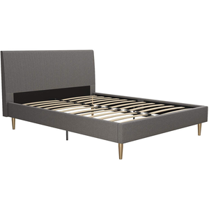Upholstered Modern Platform Bed Frame