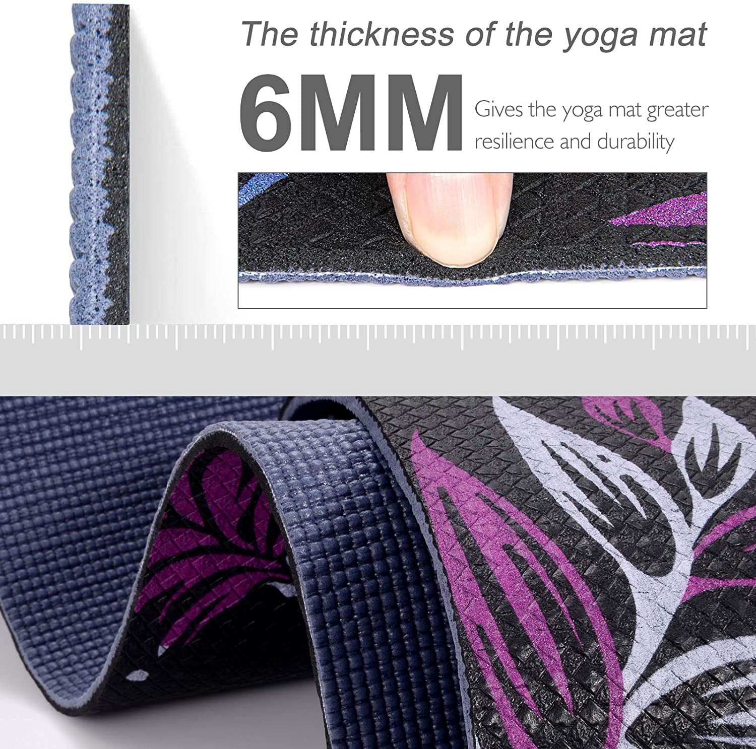 Double Thick Large Yoga Mat
