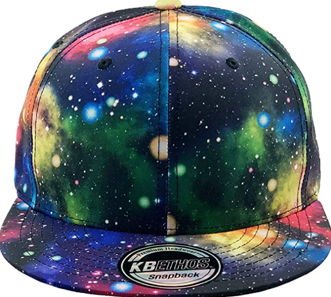 Galaxy Leaf Hologram Baseball Cap